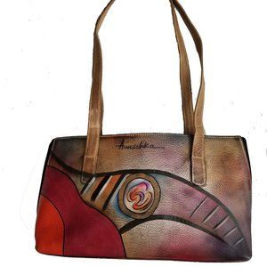 Anuschka Hand Painted Genuine Leather Purse